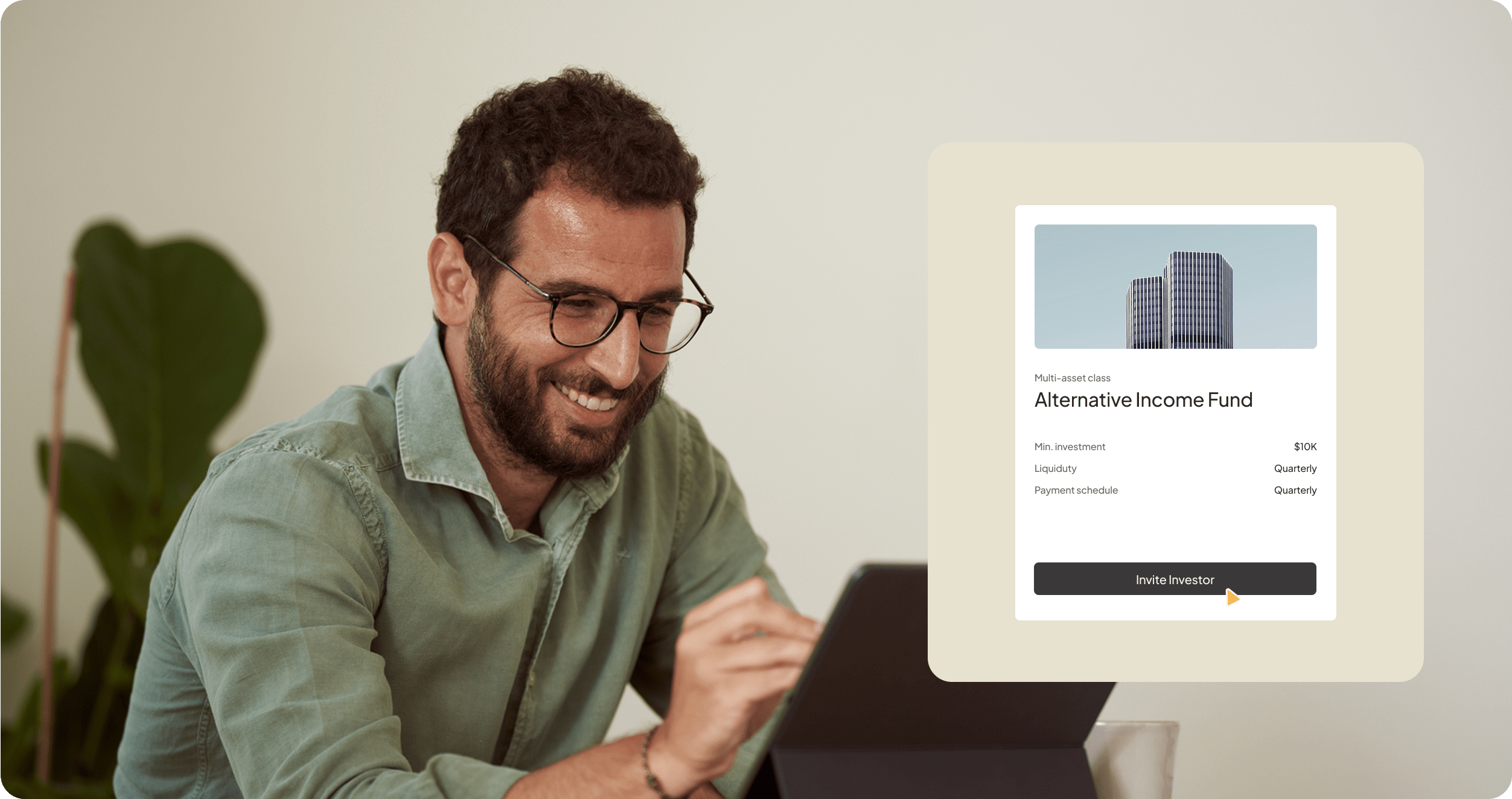 Deal sponsor capital raise workflow