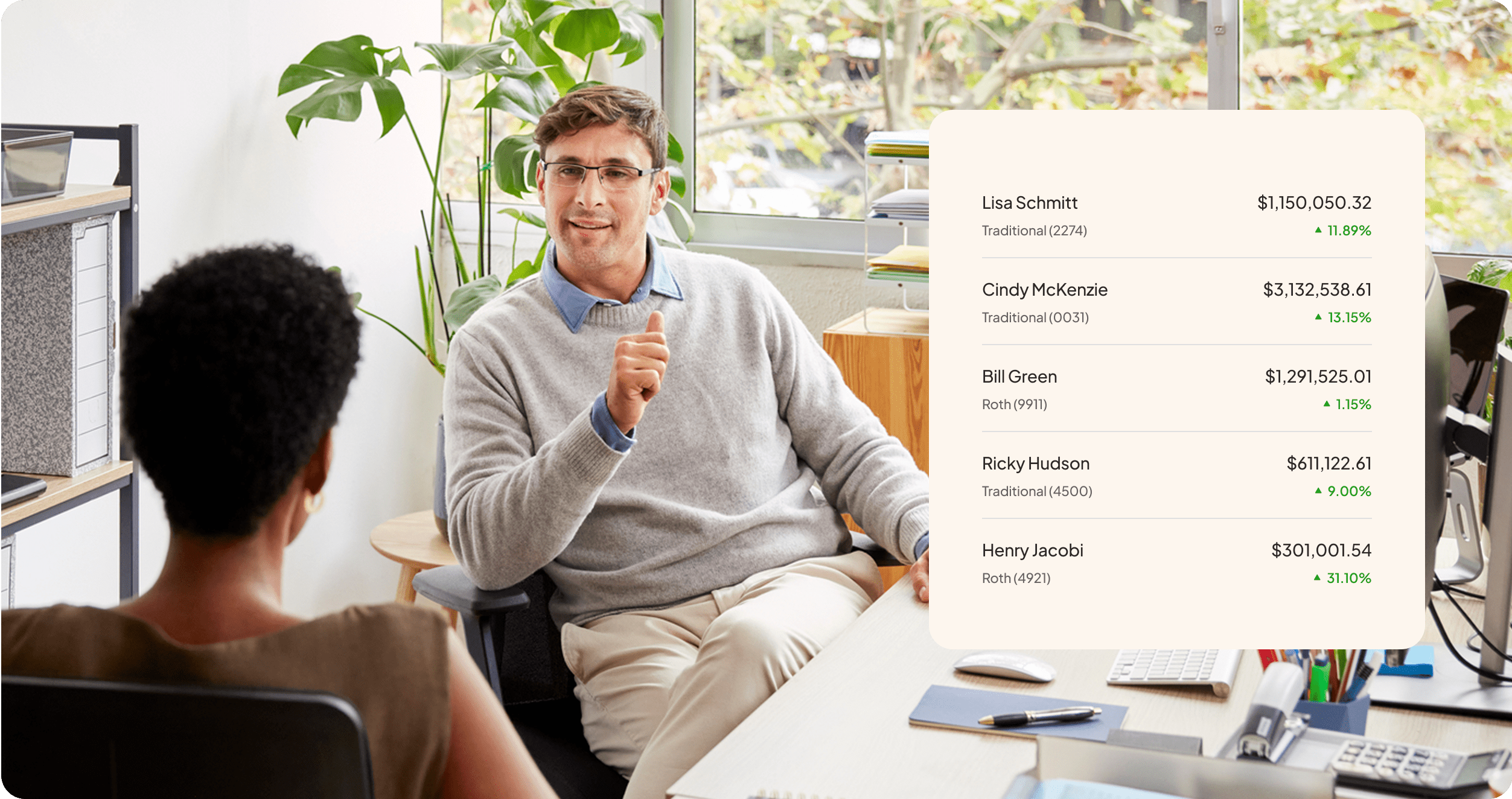 Investor self-service tools and portfolio tracking